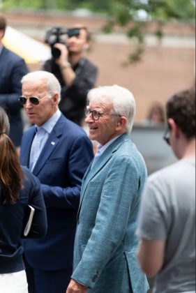 (Photo|John Gaulden) Joe Riley Greets Joe Biden