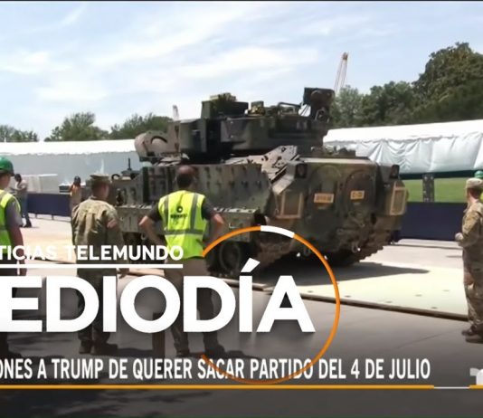 Donald Trump Politiza Festejo De 4 De Julio